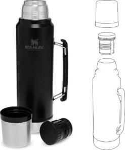 Stanley The Legendary Classic Bottle 1,00L - Thermosfles - Matte Black 24 Stanley The Legendary Classic Bottle 1,00L - Thermosfles - Matte Black -Ketelwinkel 1000x1200