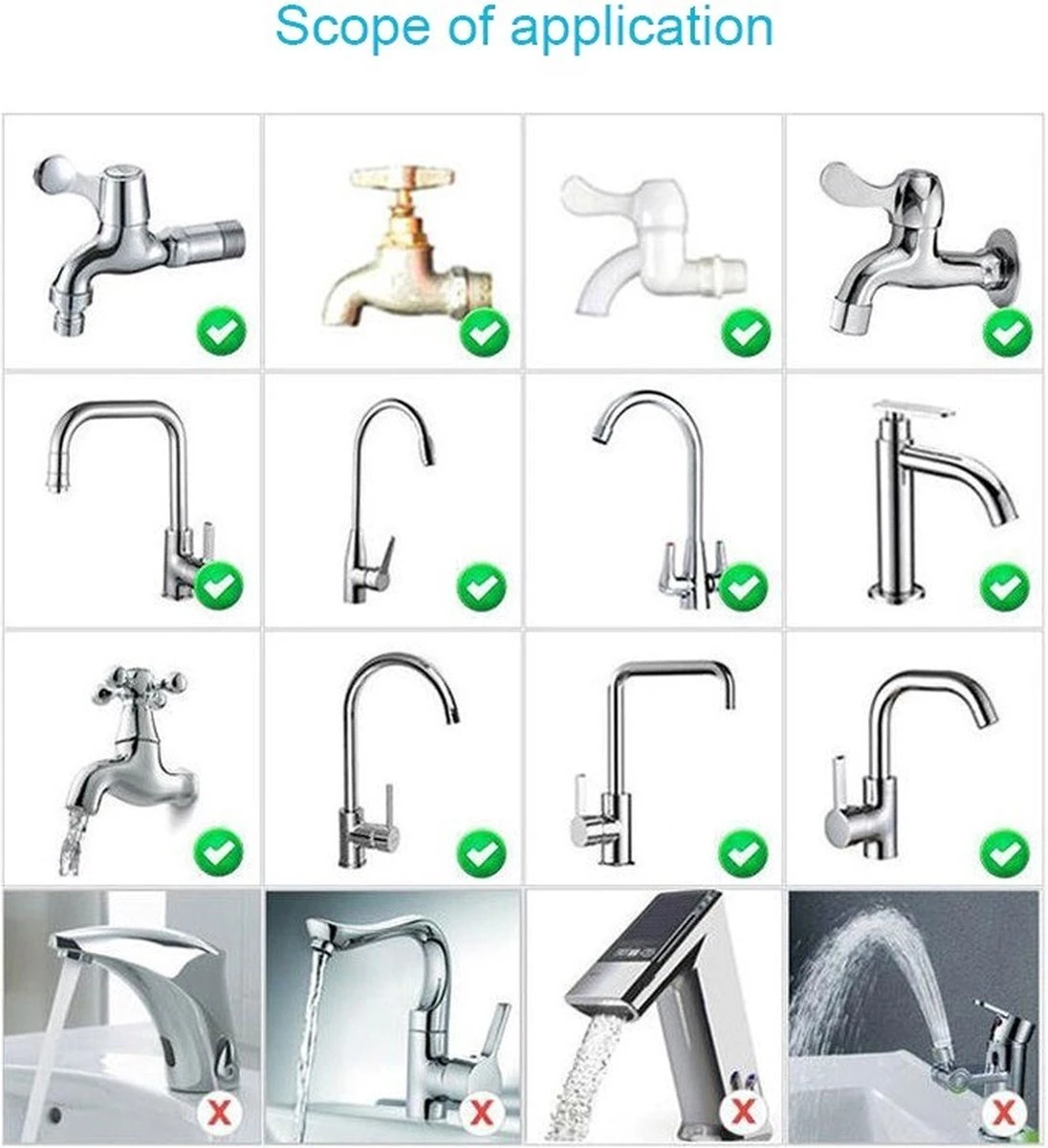 Waterfilter | Wit | Kraanwater Filter | Waterzuiveraar | Kraanfilter | Keuken | Badkamer 2 Waterfilter | Wit | Kraanwater Filter | Waterzuiveraar | Kraanfilter | Keuken | Badkamer - Afbeelding 2