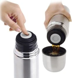 Merkloos Excellent Houseware Bullet Isolatiekan - 0,5 L - RVS 13 Merkloos Excellent Houseware Bullet Isolatiekan - 0,5 L - RVS -Ketelwinkel 1098x1200