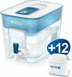 BRITA - Waterfilterkan - Flow Cool - Blauw - 8,2L + 12 Pack MAXTRA+ Waterfilterpatronen - Voordeelverpakking -Ketelwinkel 1111x1200 2