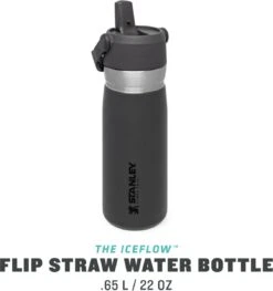 Stanley The IceFlow™ Flip Straw Water Bottle 0,65L - Thermosfles - Charcoal -Ketelwinkel 1128x1200 1