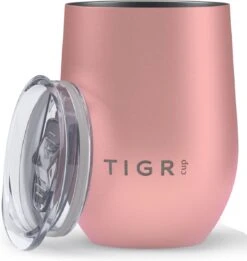 TIGR Cup - Drinkbeker - Thermosbeker - Koffie En Thee - 350ml - Rosé Goud