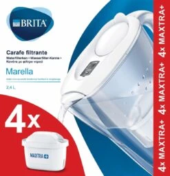 BRITA Waterfilterbundel Marella Cool White + 4 MAXTRA+ Filterpatronen -Ketelwinkel 1156x1200 1