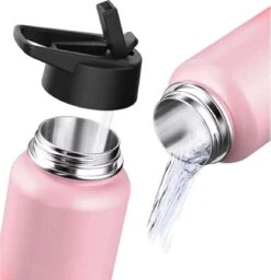 Thermosfles - Pastel Pink - 1 Liter - Extra Dop Met Rietje & Drinktuit - Thermosflessen - Isoleerfles - BPA Vrij - Lekvrij - Thermosfles 1 Liter - Isoleerfles 1 Liter - Thermoskan - Isoleerbeker - Thermosbeker 10 Thermosfles - Pastel Pink - 1 Liter - Extra Dop Met Rietje & Drinktuit - Thermosflessen - Isoleerfles - BPA Vrij - Lekvrij - Thermosfles 1 Liter - Isoleerfles 1 Liter - Thermoskan - Isoleerbeker - Thermosbeker -Ketelwinkel 1156x1200 9