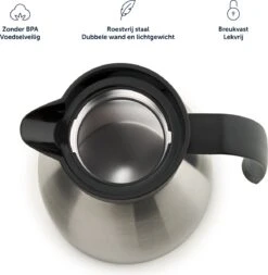 Blumtal Thermoskan Carla - Hoogwaardige Thermosfles - Voor Warme Dranken - Donkergroen -Ketelwinkel 1173x1200 3