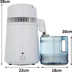 Be-Inspired® Destilleer Apparaat – Destilleerapparaat – Destilleer Ketel – Destilleerketel – Snel Destilleren - Water Destilleerder - Waterdestileerder- Maak Zelf Gedestilleerd Water - Puur Water – Zuiver Water – Automatisch Destilleerketel – 4L -Ketelwinkel 1189x1200 1