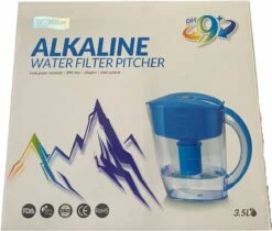 Alkaline WaterFilterkan - AlkaKan Voor Alkalisch/ Basisch Water | Met GRATIS PH-testpapier -Ketelwinkel 1200x1022
