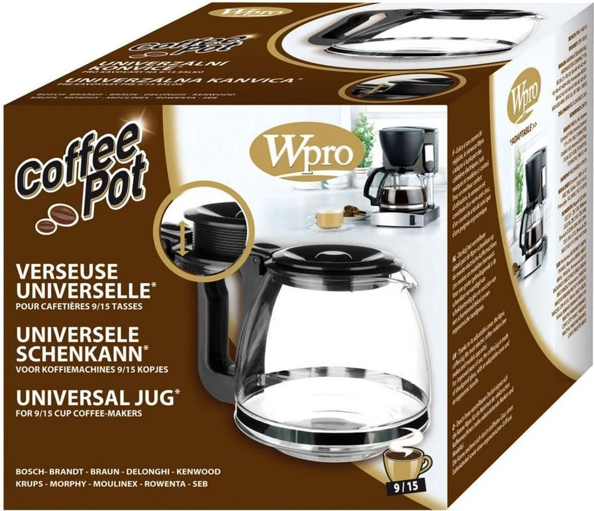 Wpro Universele Koffiekan UCF300 9/15 Kops 2 Wpro Universele Koffiekan UCF300 9/15 Kops - Afbeelding 2