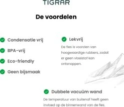 Tigrar - Drinkfles - Waterfles - Thermosfles 1 Liter - RVS - (Grafiet) Zwart - Incl. Extra Dop 3 Rietjes En Reiniger -Ketelwinkel 1200x1035 3