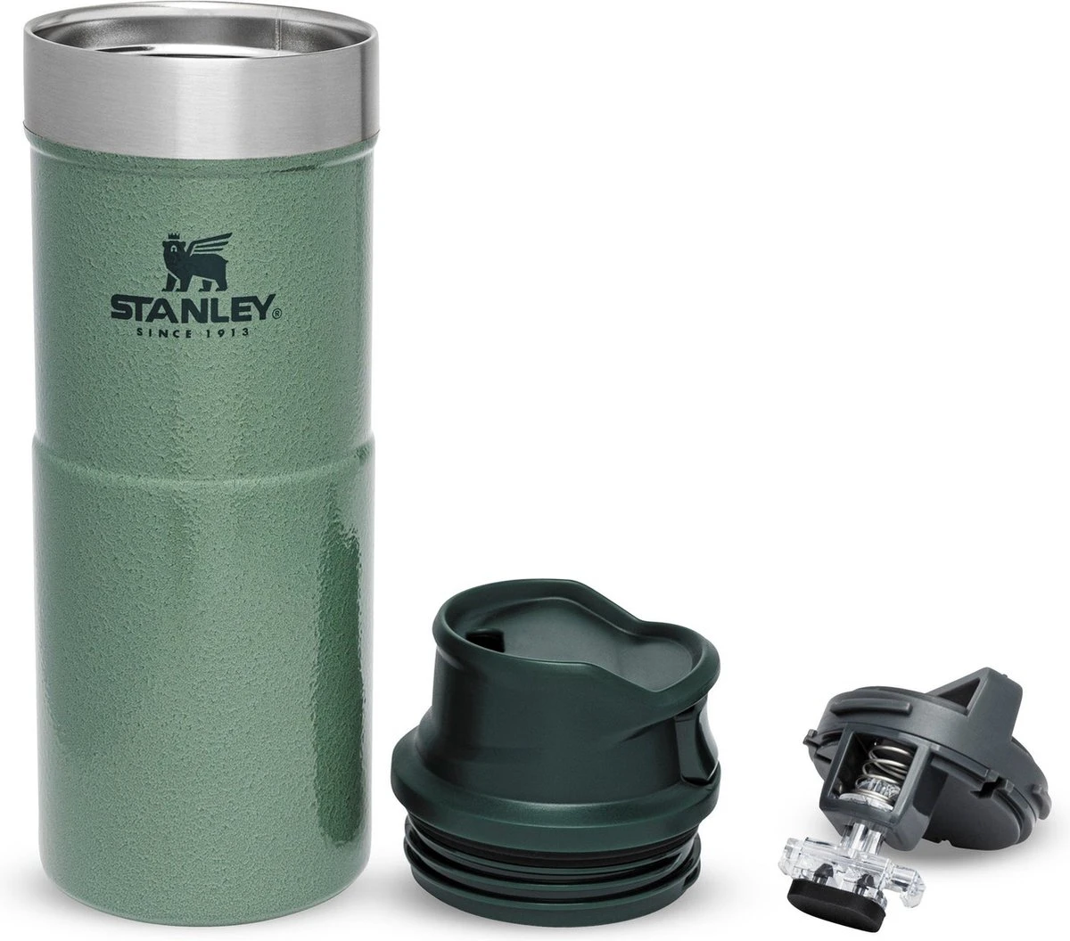 Stanley Trigger-Action Travel Mug 0.35L - Thermosfles - Hammertone Green 14 Stanley Trigger-Action Travel Mug 0.35L - Thermosfles - Hammertone Green - Afbeelding 14
