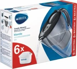 BRITA - Waterfilterkan Marella Cool - Grafiet - 2,4L + 6 MAXTRA+ Waterfilterpatronen 17 BRITA - Waterfilterkan Marella Cool - Grafiet - 2,4L + 6 MAXTRA+ Waterfilterpatronen -Ketelwinkel 1200x1082