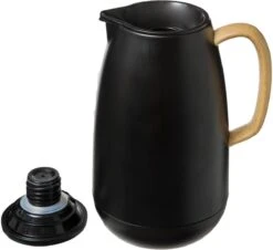 Koffie/thee Thermoskan/isoleerkan RVS 1 Liter Zwart - Isoleerkannen Voor Warme / Koude Dranken -Ketelwinkel 1200x1100 1