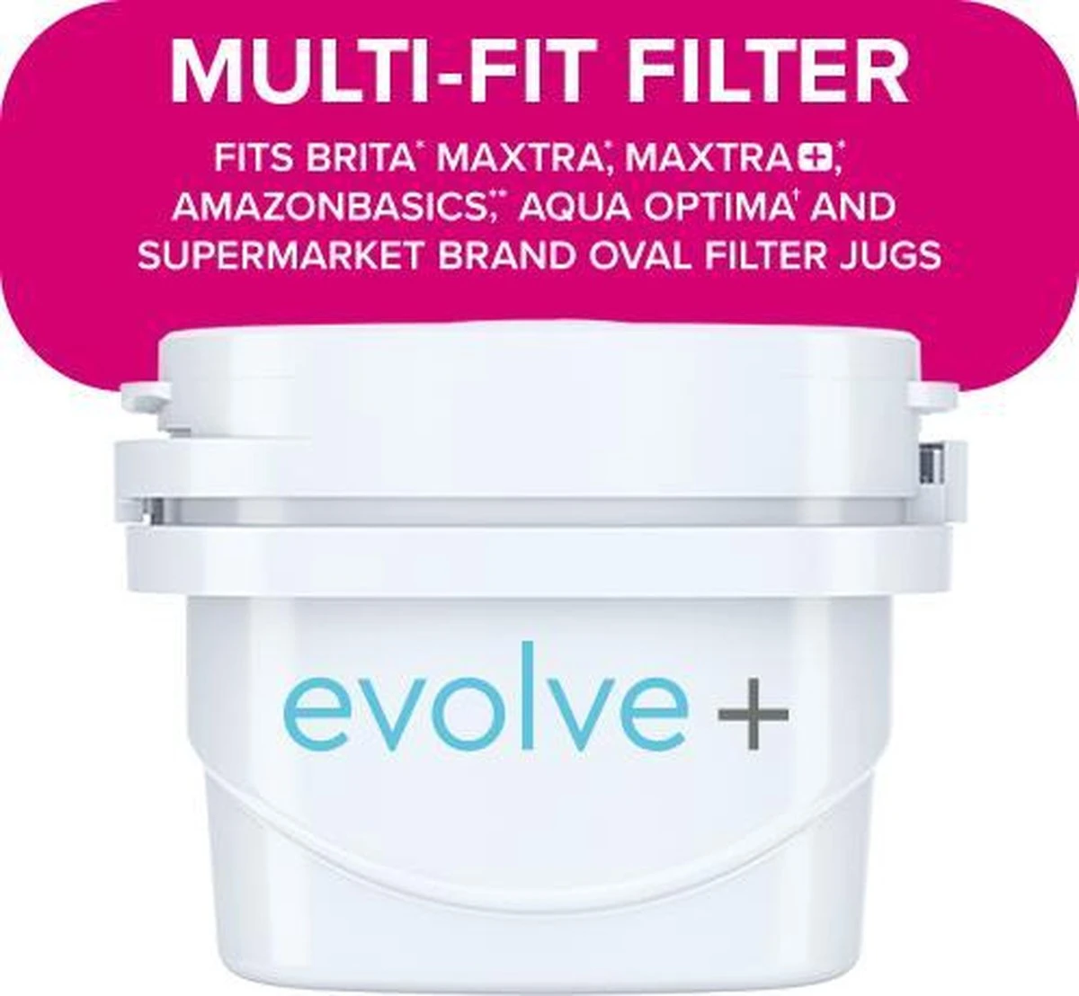 Aqua Optima Evolve+ Single Life - Wit - 6x 100 Liter 3 Aqua Optima Evolve+ Single Life - Wit - 6x 100 Liter - Afbeelding 3