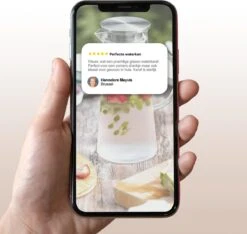 MÊZON® Schenkkan - Glazen Waterkan - Waterkaraf Voor Fruitwater - Multifunctionele Decanteer Karaf - Kan Met Deksel - 1.5L Capaciteit -Ketelwinkel 1200x1139 1