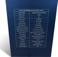 Basisch Water Generator | Water Ionisator En Zuivering | Actief Koolstoffilter | Phipower -Ketelwinkel 1200x1172