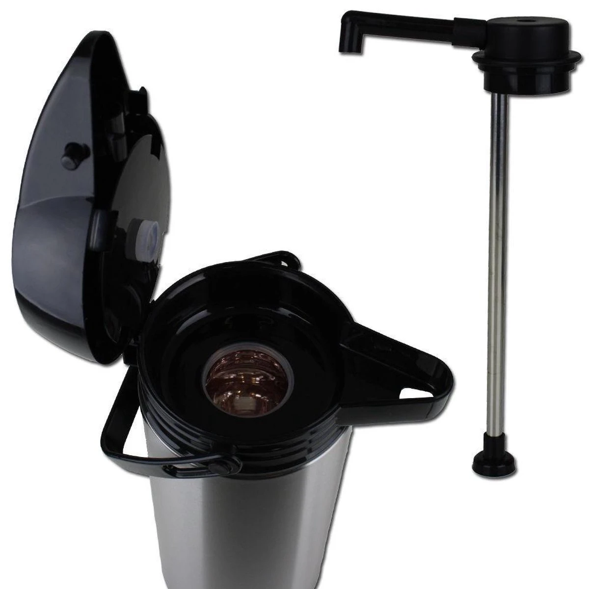 Basic Haushalt 26126 - Airpot - RVS - 1.9 Liter 6 Basic Haushalt 26126 - Airpot - RVS - 1.9 Liter - Afbeelding 6