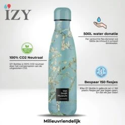 IZY Bottles X Van Gogh Museum - Amandelbloesem | 500 ML | Thermosfles | Drinkfles | Waterfles | Schoolfles | Isoleerfles | Beker | Drinkbeker | Koud | Warm | Fles | Back To School | 500ml 7 IZY Bottles X Van Gogh Museum - Amandelbloesem | 500 ML | Thermosfles | Drinkfles | Waterfles | Schoolfles | Isoleerfles | Beker | Drinkbeker | Koud | Warm | Fles | Back To School | 500ml -Ketelwinkel 1200x1200 342
