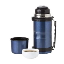 MacGyver Thermosfles Rvs - Thermoskan 1,2 Liter 28cm - Onbreekbaar - Blauw -Ketelwinkel 1200x1200 452