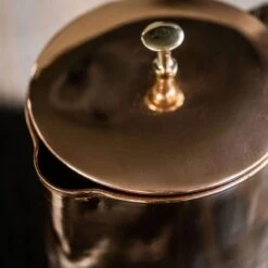 Puur Koperen Kan Bloempatroon - 1,5 Liter -Ketelwinkel 1200x1200 527