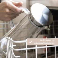 MÊZON® Schenkkan - Glazen Waterkan - Waterkaraf Voor Fruitwater - Multifunctionele Decanteer Karaf - Kan Met Deksel - 1.5L Capaciteit -Ketelwinkel 1200x1200 537