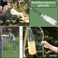 Waterfilter Survival Steddy Pro - Zuiver Gratis Drinkwater - Waterfles Waterzuivering - Waterfilter Kraan - Outdoor - FILTER 4000 LITER! -Ketelwinkel 1200x1200 69