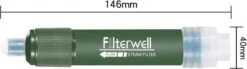 Merkloos Fllterwell Waterfilter - Survival - Zuiver & Schoon Drinkwater - Lichtgewicht - Water Filter - Outdoor - Hiking & Wandelen -Ketelwinkel 1200x337