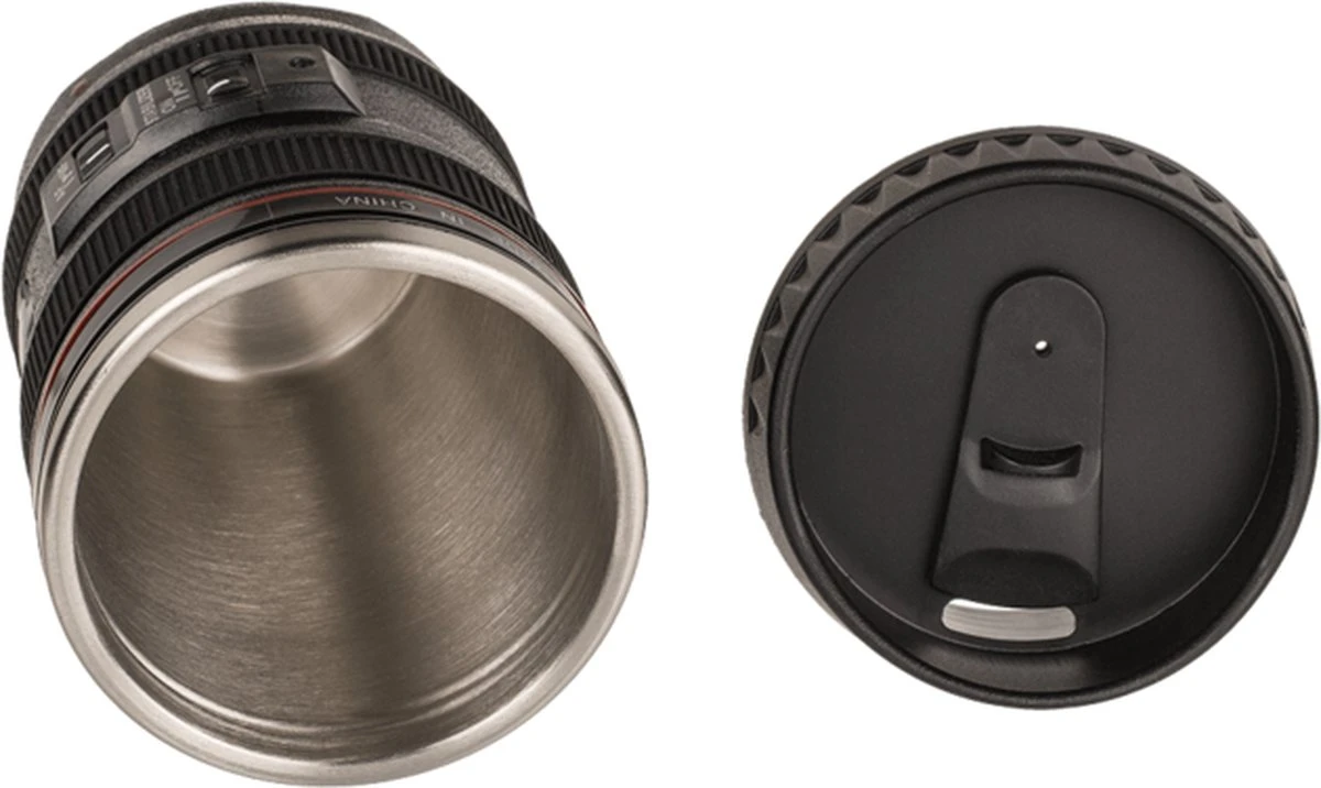 Out Of The Blue Camera Lens Mok 13,5x8cm Thermosbeker 7 Out Of The Blue Camera Lens Mok 13,5x8cm Thermosbeker - Afbeelding 7