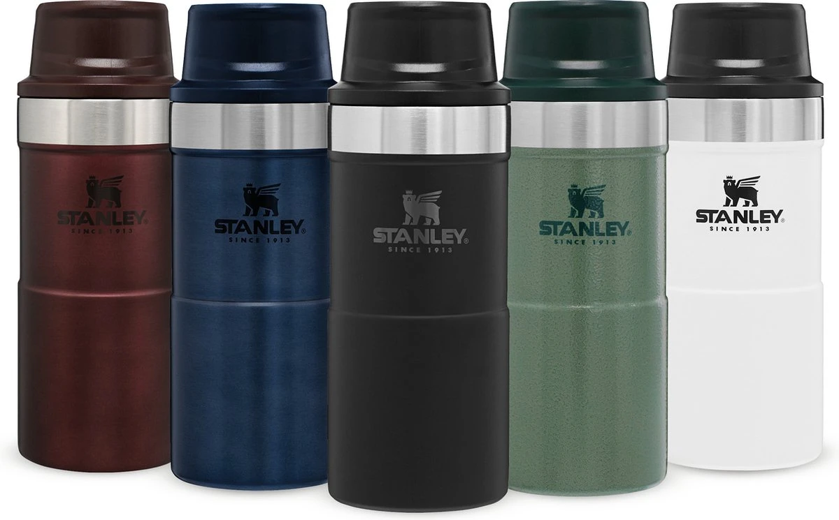Stanley Trigger-Action Travel Mug 0.35L - Thermosfles - Matt Black 10 Stanley Trigger-Action Travel Mug 0.35L - Thermosfles - Matt Black - Afbeelding 10