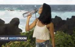 Swilix ® Drinkfles - 1 Liter - Drinkfles Met Tijdmarkering - Grijs -Ketelwinkel 1200x750 1