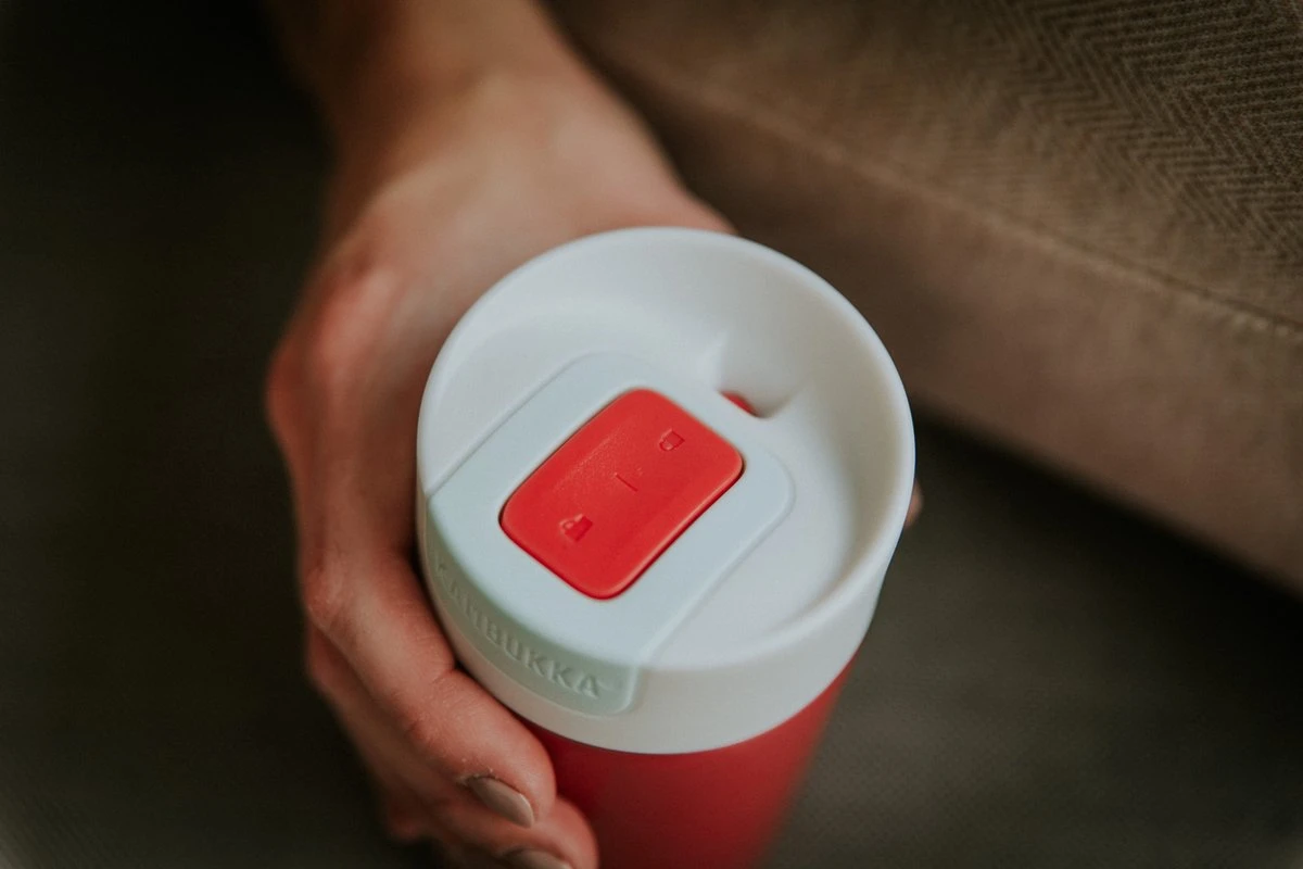 Kambukka Olympus Thermosbeker 300 Ml - Makkelijk Reinigen - Lekvrije Koffiebeker - RVS - Cherry Cake 8 Kambukka Olympus Thermosbeker 300 Ml - Makkelijk Reinigen - Lekvrije Koffiebeker - RVS - Cherry Cake - Afbeelding 8