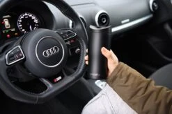 BanGosa® Koffiebeker To Go - Thermosbeker - Reisbeker - Travel Mug - RVS 400ml - Mat Zwart -Ketelwinkel 1200x800 83