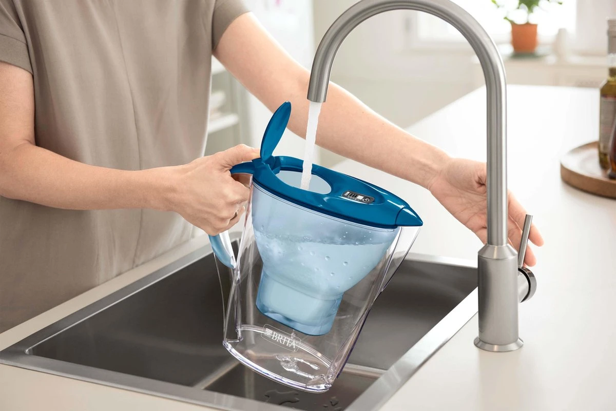 BRITA - Waterfilterkan Marella Cool - Blauw - 2,4L + 3 MAXTRA+ Waterfilterpatronen 12 BRITA - Waterfilterkan Marella Cool - Blauw - 2,4L + 3 MAXTRA+ Waterfilterpatronen - Afbeelding 12