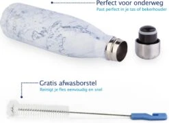 TIGR The Original - Drinkfles - Thermosfles - RVS - 500ml - Marmer - Met Afwasborstel 9 TIGR The Original - Drinkfles - Thermosfles - RVS - 500ml - Marmer - Met Afwasborstel -Ketelwinkel 1200x874