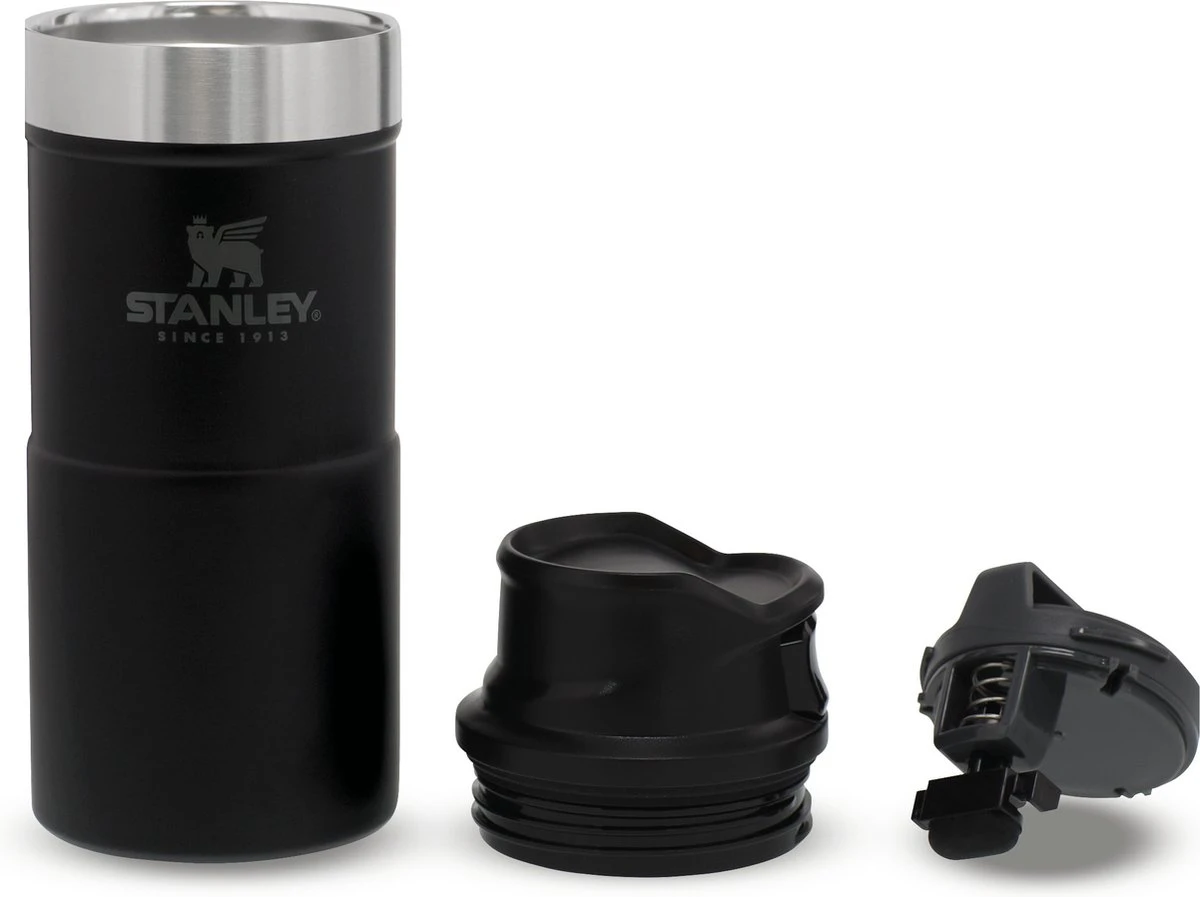 Stanley Trigger-Action Travel Mug 0.35L - Thermosfles - Matt Black 5 Stanley Trigger-Action Travel Mug 0.35L - Thermosfles - Matt Black - Afbeelding 5