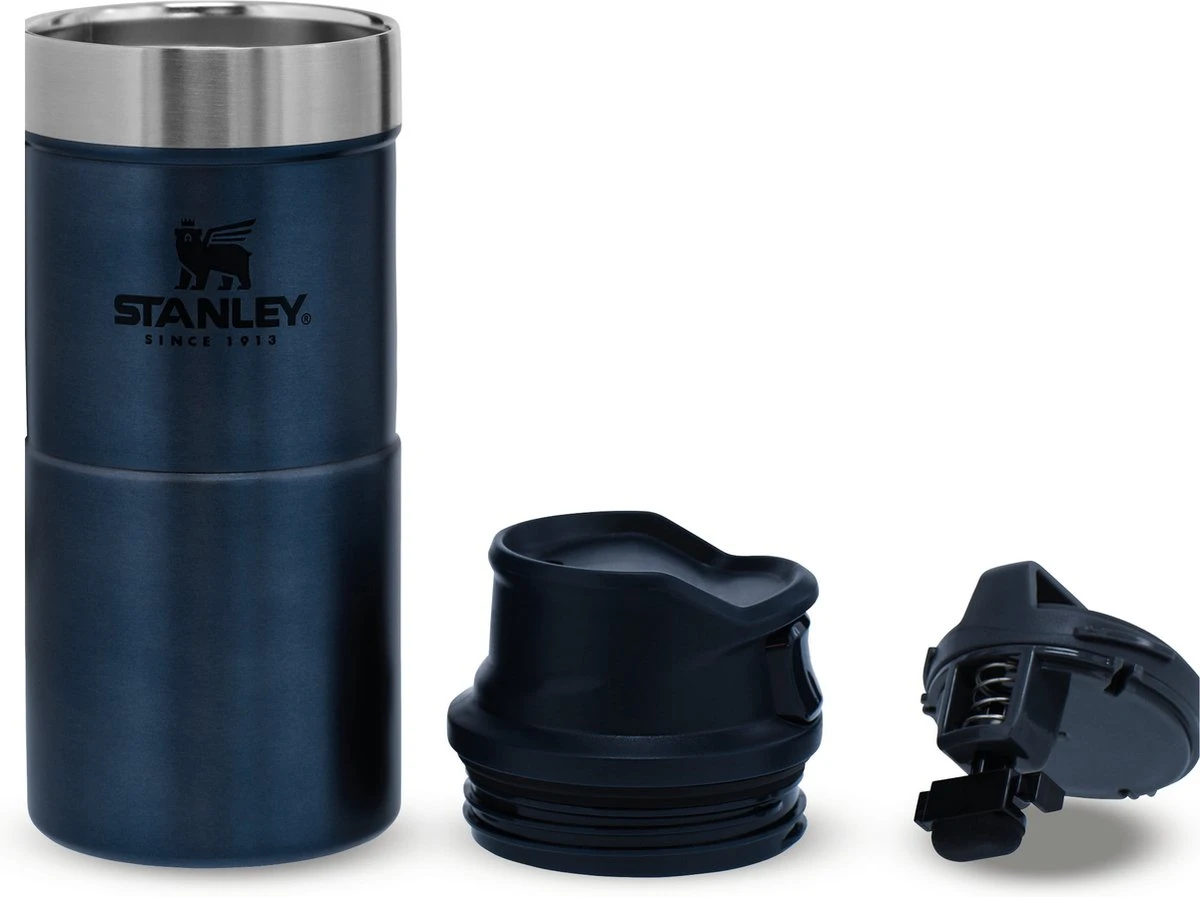 Stanley Classic Trigger-Action Thermosfles - 0.35L- Nightfall 12 Stanley Classic Trigger-Action Thermosfles - 0.35L- Nightfall - Afbeelding 12