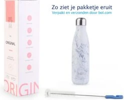 TIGR The Original - Drinkfles - Thermosfles - RVS - 500ml - Marmer - Met Afwasborstel 8 TIGR The Original - Drinkfles - Thermosfles - RVS - 500ml - Marmer - Met Afwasborstel -Ketelwinkel 1200x969