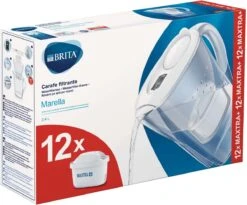 BRITA - Waterfilterkan Marella Cool - Wit - 2,4L + 12 MAXTRA+ Waterfilterpatronen -Ketelwinkel 1200x996