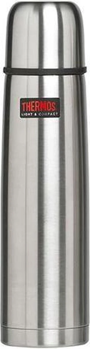 Thermos Isoleerfles - Thermax - 1 Liter - Zilver 5 Thermos Isoleerfles - Thermax - 1 Liter - Zilver - Afbeelding 5