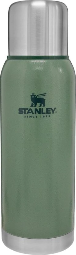 Stanley The Stainless Steel Vacuum Bottle 1,0L - Thermosfles - Hammertone Green -Ketelwinkel 359x1200