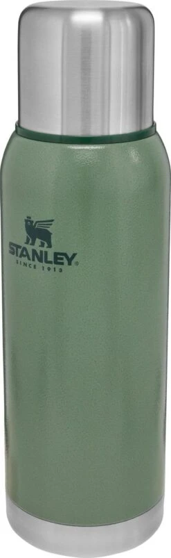 Stanley The Stainless Steel Vacuum Bottle 1,0L - Thermosfles - Hammertone Green -Ketelwinkel 369x1200