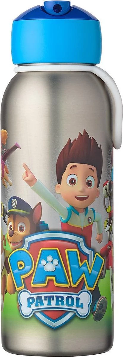 Mepal PAW Patrol - Thermofles - Isoleerfles Flip-up Campus - 350ml – Houdt Tot 9 Uur Warm En Tot 12 Uur Koud – Waterfles Met Rietje – Drinkfles Voor Kinderen 1 Mepal PAW Patrol - Thermofles - Isoleerfles Flip-up Campus - 350ml – Houdt Tot 9 Uur Warm En Tot 12 Uur Koud – Waterfles Met Rietje – Drinkfles Voor Kinderen
