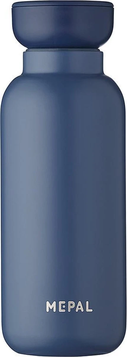 Mepal – Isoleerfles Ellipse 350 Ml – Houdt Je Drankje 9 Uur Warm En 12 Uur Koud – Nordic Denim – Geschikt Voor Bruiswater – Thermosfles – Lekdicht 1 Mepal – Isoleerfles Ellipse 350 Ml – Houdt Je Drankje 9 Uur Warm En 12 Uur Koud – Nordic Denim – Geschikt Voor Bruiswater – Thermosfles – Lekdicht