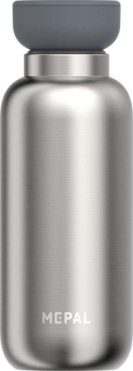 Mepal – Isoleerfles Ellipse 350 Ml – Houdt Je Drankje 9 Uur Warm En 12 Uur Koud – Natural Brushed – Geschikt Voor Bruiswater – Thermosfles – Lekdicht 9 Mepal – Isoleerfles Ellipse 350 Ml – Houdt Je Drankje 9 Uur Warm En 12 Uur Koud – Natural Brushed – Geschikt Voor Bruiswater – Thermosfles – Lekdicht - Afbeelding 9