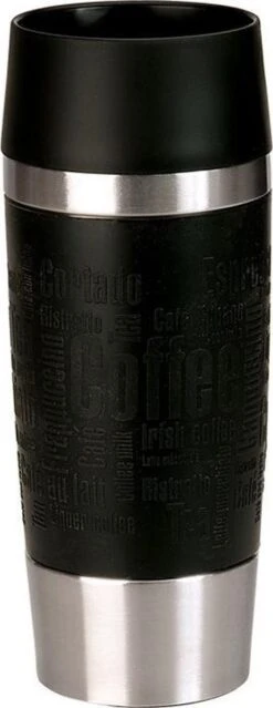 Emsa Thermosbeker Travel Mug Zwart 360 Ml -Ketelwinkel 464x1200
