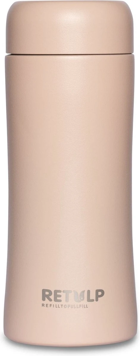 Retulp - Tumbler Thermosbeker – Champagne Pink – 300 Ml - Thermosfles - Roze 10 Retulp - Tumbler Thermosbeker – Champagne Pink – 300 Ml - Thermosfles - Roze - Afbeelding 10