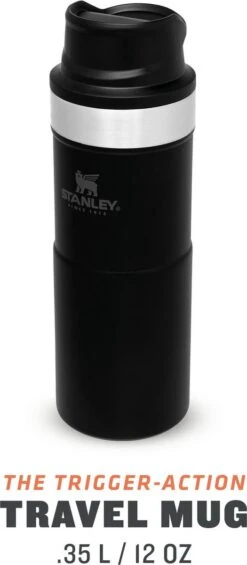 Stanley Trigger-Action Travel Mug 0.35L - Thermosfles - Matt Black 35 Stanley Trigger-Action Travel Mug 0.35L - Thermosfles - Matt Black -Ketelwinkel 525x1200