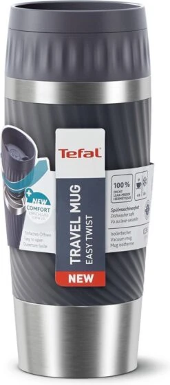 Tefal Travel Mug Easy Twist Thermobeker - Antraciet - 0,36 Liter -Ketelwinkel 529x1200