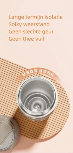 Floraweg Cup - Drinkbeker To GO- Lekvrij Dubbelwandig ,RVS 316, Thermosbeker Koffiebeker- Koffie En Thee - 400ml Zwart 14 Floraweg Cup - Drinkbeker To GO- Lekvrij Dubbelwandig ,RVS 316, Thermosbeker Koffiebeker- Koffie En Thee - 400ml Zwart -Ketelwinkel 576x1200