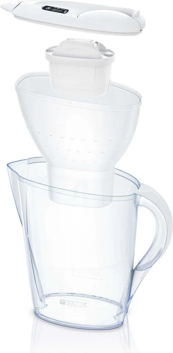 BRITA - Waterfilterkan Marella Cool - Wit - 2,4L 3 BRITA - Waterfilterkan Marella Cool - Wit - 2,4L - Afbeelding 3