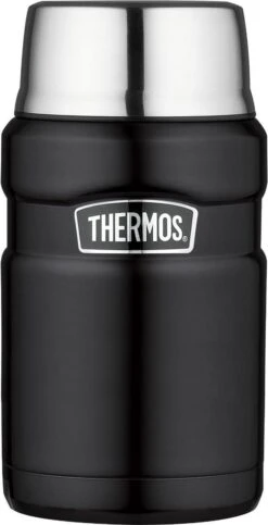 Thermos King Voedseldrager XL - 710 Ml - Zwart